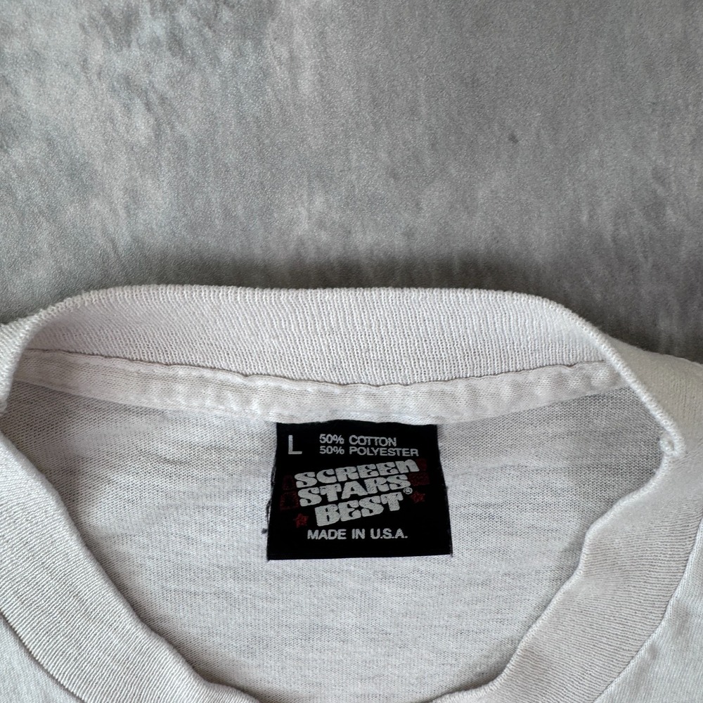 Vintage Colorado T-Shirt Mens Large White The Centennial State Columbine 90s - Picture 4 of 8